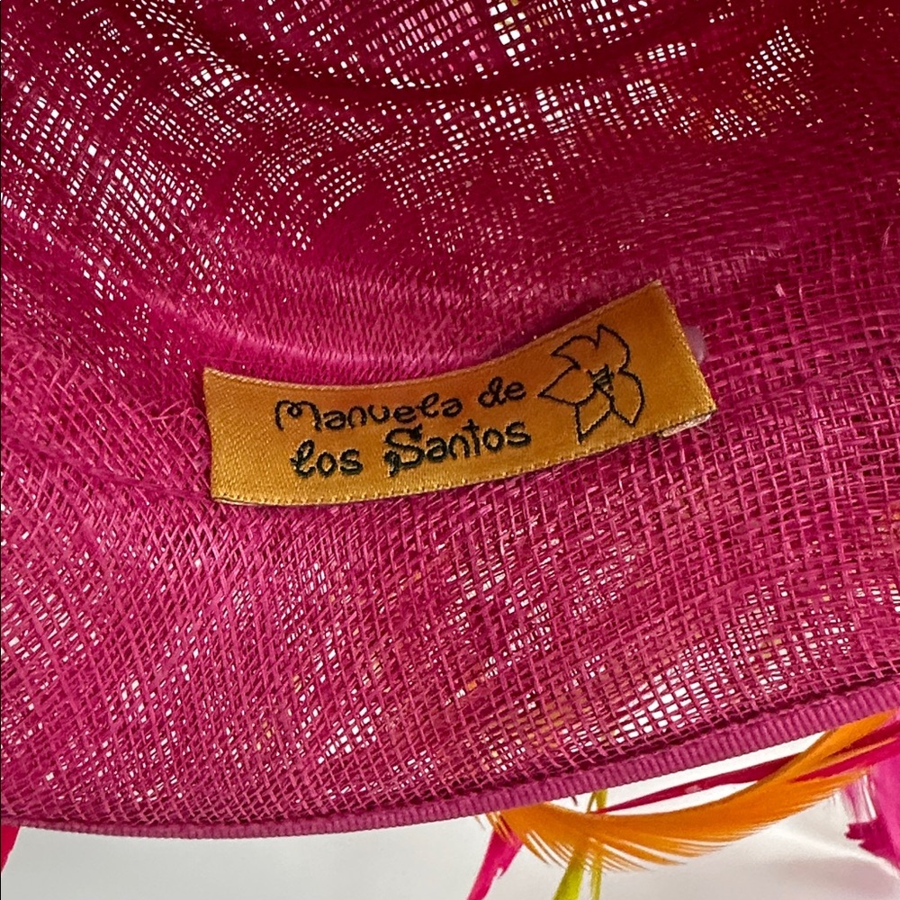 Manuela de los Santos Mini Feathered Hat 👒💅 - Picture 5 of 10